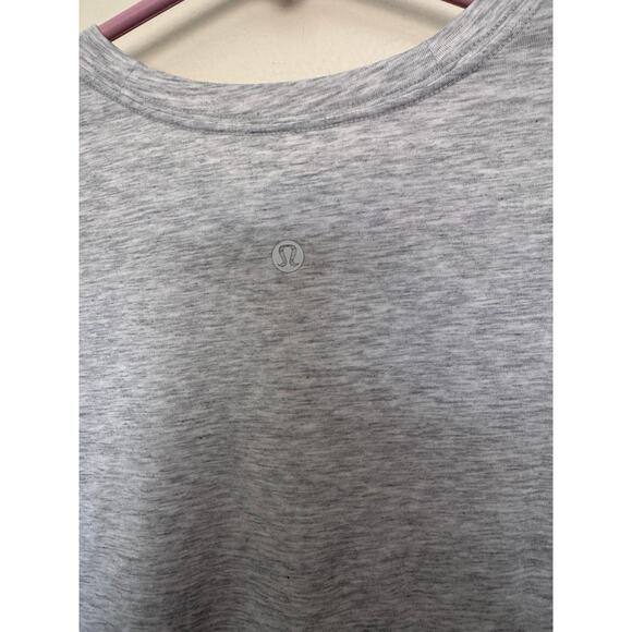 Lululemon Love Long Sleeve Heathered Core Light Grey Size 4 - Picture 5 of 5